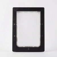 Dog Door Cat Flap with Hinged Door Cat Door Pet Flap Screen Insert Panel with Rounded Corners and Sturdy Construction Suitable for Pet Owners Home Entrances