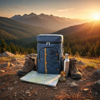 Insulated Chilled Backpack Waterproof Lining Chilled Backpack Thermal Lunch Rucksack Spill-Resistant Outdoor Gear Lightweight