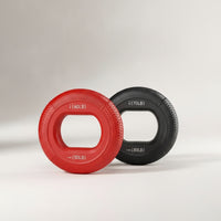 2 Pieces Hand Grip Loop Textured Silicone Grip Loop Finger Exerciser Washable Fitness Equipment Non-Slip for Climbers