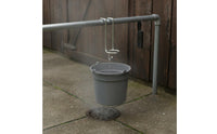 Water Pail Holder Portable Iron Pail Hanger Heavy Duty Steel
