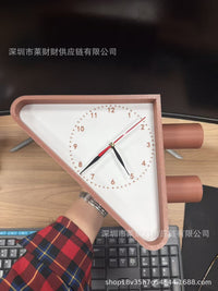 1970s Inspired Double Sided Station Clock