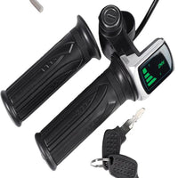 Electric Bike LCD Display Throttle Grip 36V 48V 60V