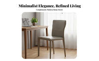 Armless Upholstered Chair Light Luxury with Design Armless Upholstered Side Chair Versatile Sturdy Construction for Adults