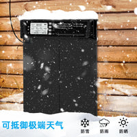 Automatic Chicken Coop Door with Timer, IP45 Waterproof Aluminum Alloy Pet Door