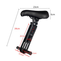 Padded Child Bike Seat with Post Adjustable Child Bike Seat Safe Practical for Family Rides