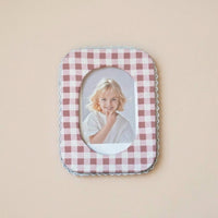 Plush Photo Frame, Abstract Style