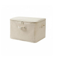 foldable textile Storage container cleaning-friendly Bedding Organizer Clear transparent panel for Attic