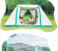 充气帐篷户外露营野外便携式车尾帐篷suv全自动野餐营地速开家庭