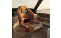 Marine Driver Seat Molded High Back Boat Seat Upholstered