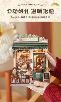 CuteBee DIY Wooden 3D Bookend Model Kit - Sweet Mary