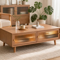Storage Cabinet Solid Wood Wooden Cabinet Fully Assembled Furniture for Living Room, Apartment