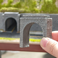 TEMOD Railway Tunnel Portal and Wall Architectural Model, 1:87/150 Scale