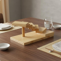 Sushi Serving Platter Long-Lasting Tableware Lightweight