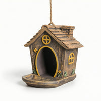 Hanging Bird Feeder Long-Lasting Bird Feeder with Tray Sturdy for Garden, Yard