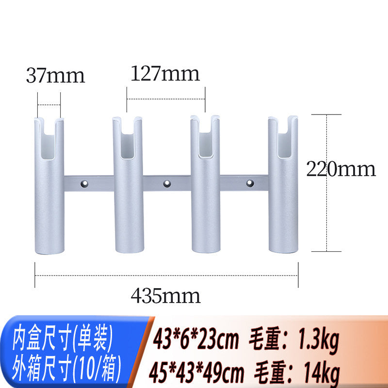 Silver 4-tube