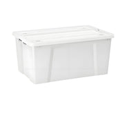 Wheeled Storage Chest With casters Organizer Box sturdyDuty for Families, Parents