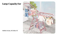 foldable X-Frame Rack Rust-withstandant foldable Accordion Stand Multi-Tier