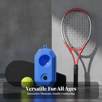 Tennis with Return Ball Easy to Use Solo Tennis Lightweight and Portable Athletic Gear for Beginners, Kids, Indoor, Backyard, Park