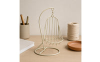 Miniature Swing Chair Freestanding Wire Hanging Chair Exposed-frameFrame