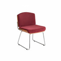 Curved spine Dining Chair Light Luxury Aesthetic Vanity Stool Modern Minimalist Design dense-fill Foam pad for Makeup Room