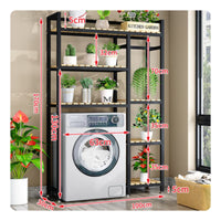 Over-the-Washer Storage Rack Heavy-Duty over Washer Storage Rack High Load Capacity Multi-Tier Plant Stand for Balcony, Washroom