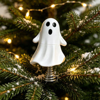 Halloween USB Ghost Night Light with Spring Design for Festive Decor