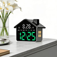 Illuminated Digital Alarm Clock Multifunctional Illuminated Alarm Clock Home Electronics Minimalist Design for Bedroom