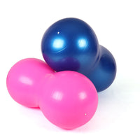 Kuotuo PVC Peanut Yoga Ball, Thickened Explosion-Proof Fitness Ball for Exercise and Therapy