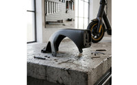 Long-Lasting Rear Mudguard Weather Resistant Scooter Mudguard Black Replacement Part Matte for Commuters