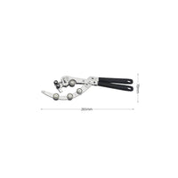Stainless Steel Orchard Girdling Tool Handheld Adjustable Girdling Cutter Manual Circular Cutting Tool Lever-Action for Orchardists, Gardeners, Arborists, Garden, Grafting, Pruning