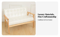 Upholstered Multi-Person Sofa Retro Design Cafe Furniture Set Business-Grade Grade Versatile Assembly for Bar, Office