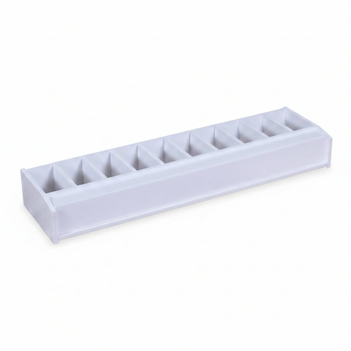 Easy to Clean Divided Belt Slot Organizer Belt Display Rack