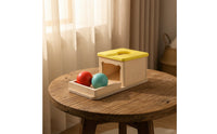Developmental Shape Sorting Toy Box Multi-Functional Object Permanence Box Early Learning Educational for Toddlers, Babies, Parents, Playroom, Nursery, Classroom