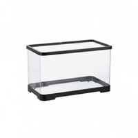Transparent Reptile Habitat Easy Clean Clear Terrarium Acrylic Reptile Tank for Amphibian Keepers, Desktop