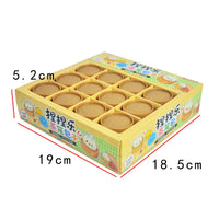 24 Pieces Mini Steamed Bun Press Toy Soft Steam Bun Press Toy Cute Fake Food Novelty Stress-Relief for Children, Students, Pretend Play, Desk