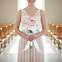 Bridesmaid Floral Arrangement Ready to Use Wedding Flower Floral Arrangement
