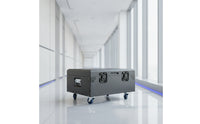 par Lighting Case with Wheels Reinforced Reinforced Travel Enclosure with Wheels Rolling for Event Planners, Live Events