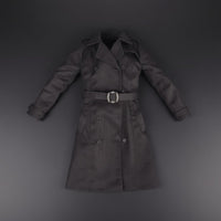 1/6 Scale Female Agent Coat High Intricate 1/6 Scale Outerwear Coat Female Figure Outfit Long-Lasting Cloth Material