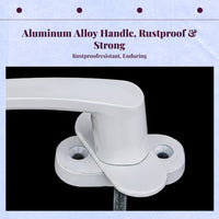 Sturdy Synthetic Steel Crank Handle for Doors and Windows