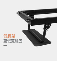 Foldable Pilates Reformer Bed with Latex Springs, Extended Frame