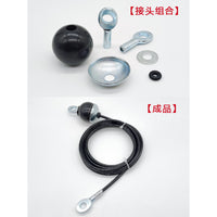 Steel Cable Wire Rope Connector End Fittings for Gym Equipment