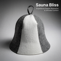 Sauna Hat for Steam Bath, Steam Room Essential Parts, Heat Resistant Sauna Cap, Stylish Appearance S - Image 10