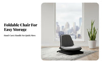 Adjustable rotating Lounger Foldable Floor Chair Space-Saving for Adults, Students