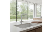 Three-Function Kitchen Tap 3-in-Sink Faucet with Water Strainer Flexible Faucet with Pull-out Spray for Renovators