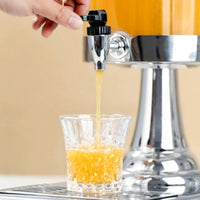 Drink Dispenser Transparent Tap Dispenser Domed Lid