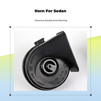 12V waterproof car horn universal