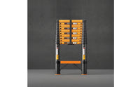 Telescopic Ladder Extendable Ladder Portable for Electricians, Contractors, Home Maintenance, Roof Access, Construction Sites