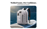 Waterproof Fishing Backpack Outdoor Paddleboard Bag Sturdy Backpack with D-Loop Lightweight for Anglers, Paddleboarders, Paddleboarding, Kayaking