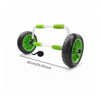 SUP Transport Trolley Treaded Wheels SUP Transport Carrier Curved Cylindrical