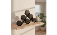 Hockey Puck Display Case with Acrylic Cradle Premium Acrylic Stand with Curved Cradle Puck Display Stand Interlocking